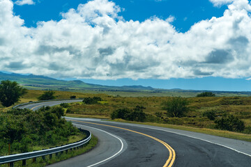 road in the countryside