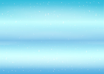 Blue background with glitter, vector illustration.