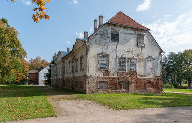 Fototapeta na wymiar old manor estonia europe