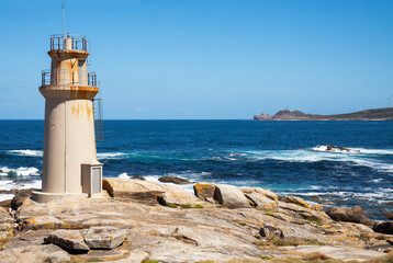 Muxia, Galicia, Spain: lighthouses on the Galician coast