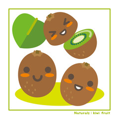 なちゅらるズ　キウイフルーツ果実で収穫のご案内