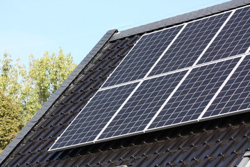 Photovoltaikanlage auf dem Dach