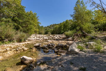 L'ouvèze dans le Vaucluse