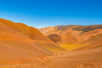Colored Mountains Landscape, La Rioja, Argentina