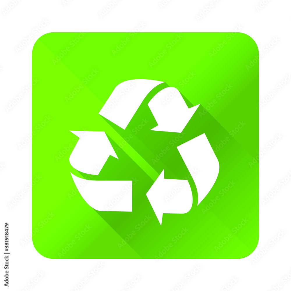 Poster flat universal white icon with shadows on realistic colorful button on background . isolated vector 