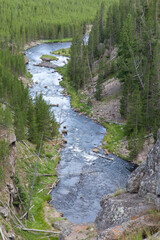 Gibbons River Yellowstone