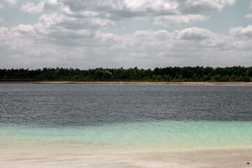 azure lake in Poland