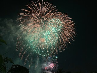 花火　fireworks