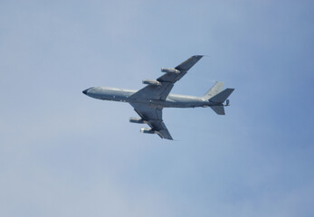 airplane in flight
