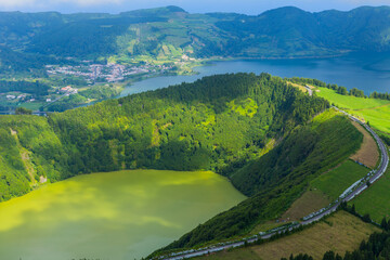 Sete Cidades from above