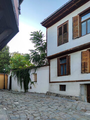 Nineteenth Century Houses in The old town in city of Plovdiv