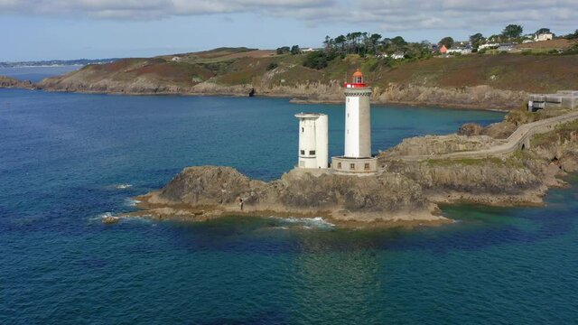 Lighthouse Petit Minou in Brittany France