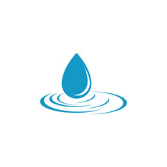 Water drop Logo Template vector