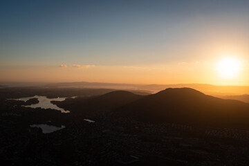 Landscape with Mountains, Fjords, and Sun