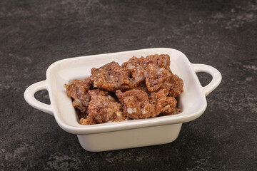 Gurmet venison stew with spices