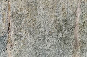 Granite slab, with gray shades, which create chromatisms of the various mineral crystals, these stones decorate buildings in many cities. Granite is mainly composed of quartz.
