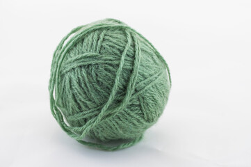 ball of green thread