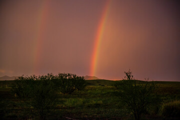 Rainbow in Arizona 