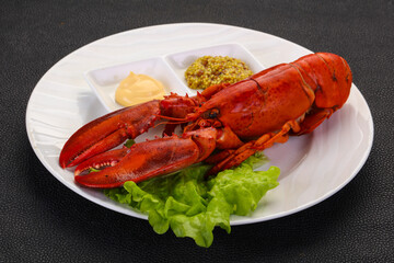 Luxury Lobster with sauce