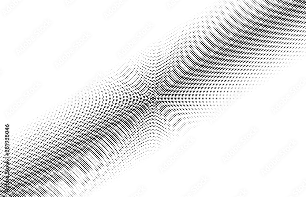 Poster triangles halftone vector illustration. triangle geometric background texture and pattern