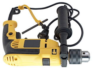 Fototapeta premium Modern, new, powerful, professional hammer drill