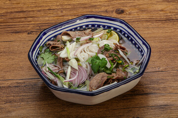 Vietnamese cuisine - Pho Bo soup