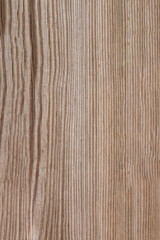 Naklejka premium Close-up of straight wood grains in the same direction. Lines on wooden texture background.