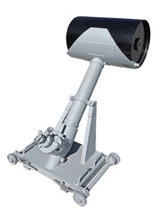 Vintage depth charge launcher