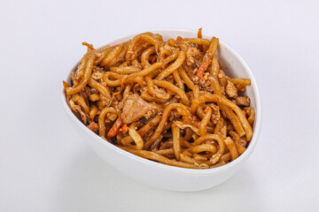 Asian Fried noodle with chicken