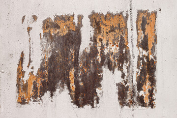 Fototapeta premium Texture of iron surface with rusty areas