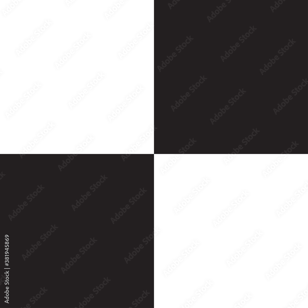 Poster dilate, bulge, inflate version checkered, chequered, chessboard surface with distortion, deformation