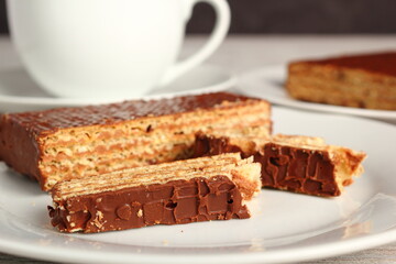 Chocolate Covered Wafer
