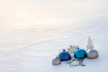 Image with Christmas ornaments.