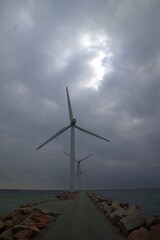 Windräder in Jütland