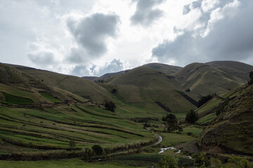Cerros andinos del Ecuador. Paramos majestuosos. © Edisson