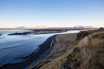  Eastern shore of Vatnsnes peninsula, Northwest Iceland.
