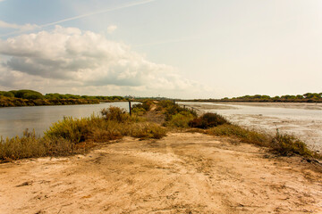 Paraje natural Marismas del Río Piedras y Flecha del Rompido, ciudad de Huelva