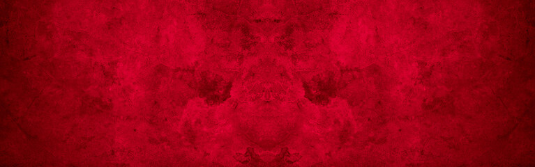Old wall texture cement black red  background abstract dark color design are light with white gradient background.