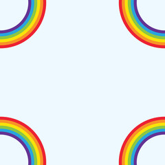  Abstrack beauty  Rainbow  Background  vector illustration design