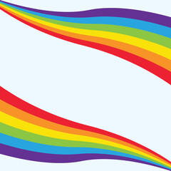  Abstrack beauty  Rainbow  Background  vector illustration design