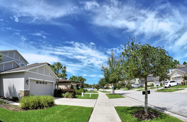 Fototapeta premium beautiful cloud in summer in Florida