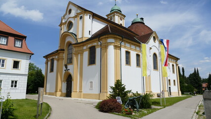 Fototapeta na wymiar Wallfahrtskirche Herrgottsruh Friedberg 