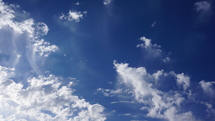 Naklejka na ściany i meble Beautiful Clouds and Blue Sky HD