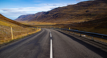 Una Carretera de Islandia, en color