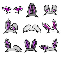 set of bunny ears