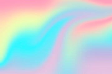 Unicorn Holographic Texture Background	
