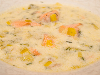 Lohikeitto - Finnish salmon soup