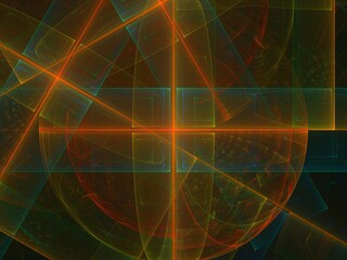 Imaginatory fractal background Image