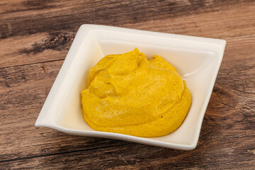 Asian Curry sauce in the bowl