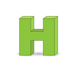 Surround a stylized letter H.